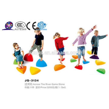 2016 Kids plastic across river stone toys